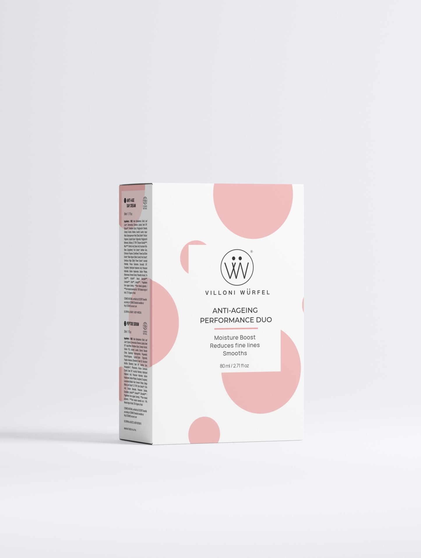 Performance Duo Box • Anti-Age Day Cream, Hyaluronic Acid + Peptide Anti-aging Serum