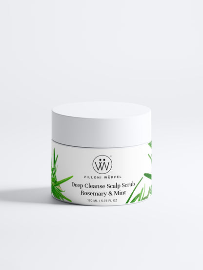 Deep Cleanse Scalp Scrub, Rosemary & Mint