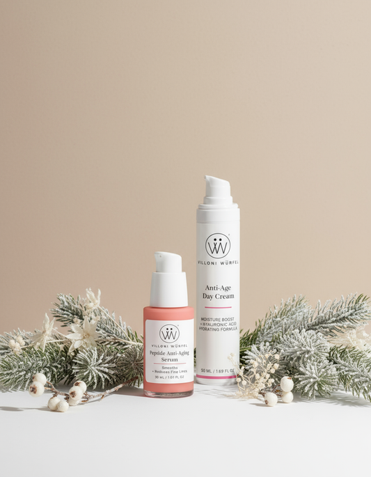 Villoni Wurfel Peptide Anti-Aging Serum and Anti-Age Day Cream