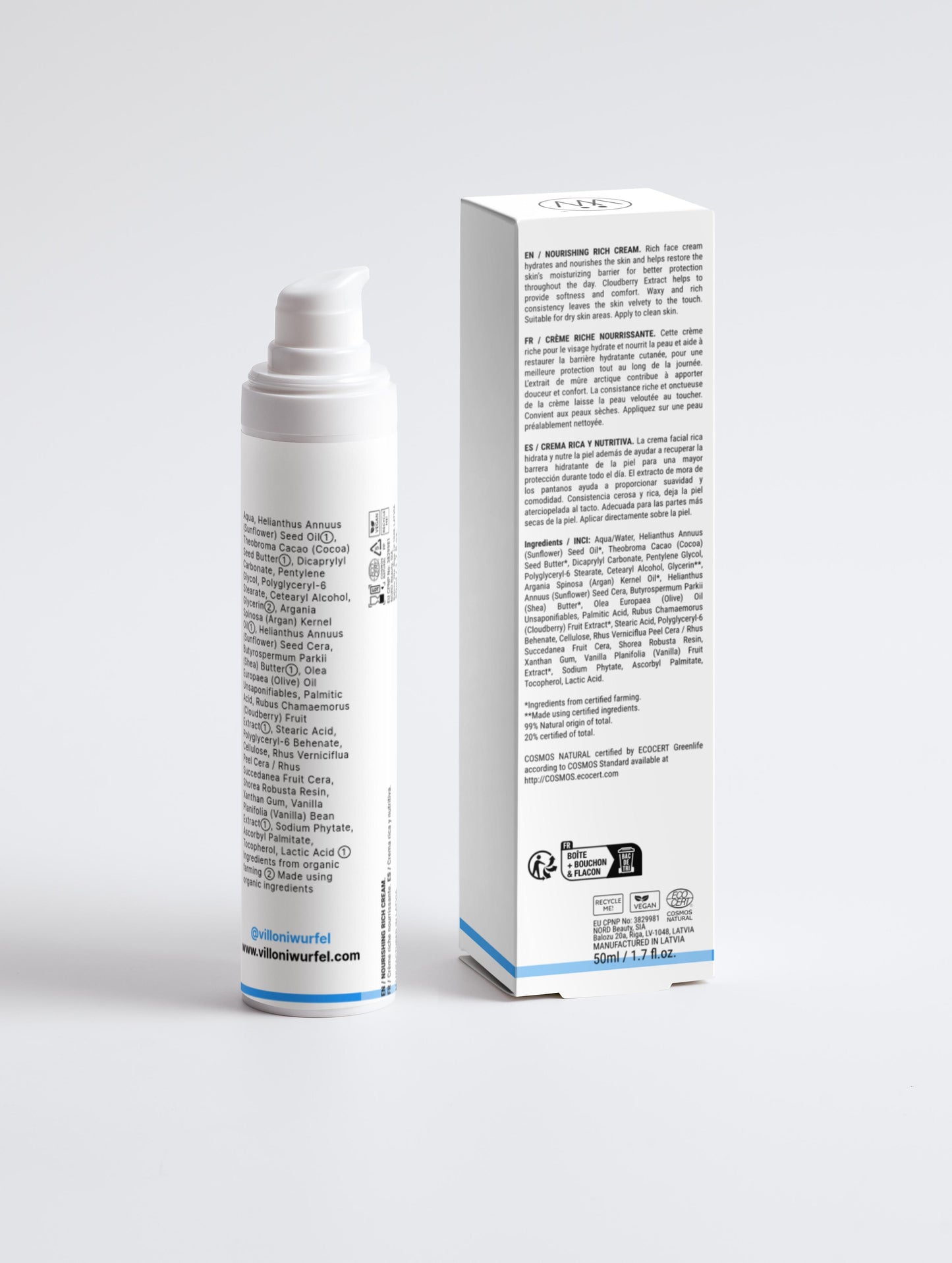 Nourishing Cream by Villoni Wurfel