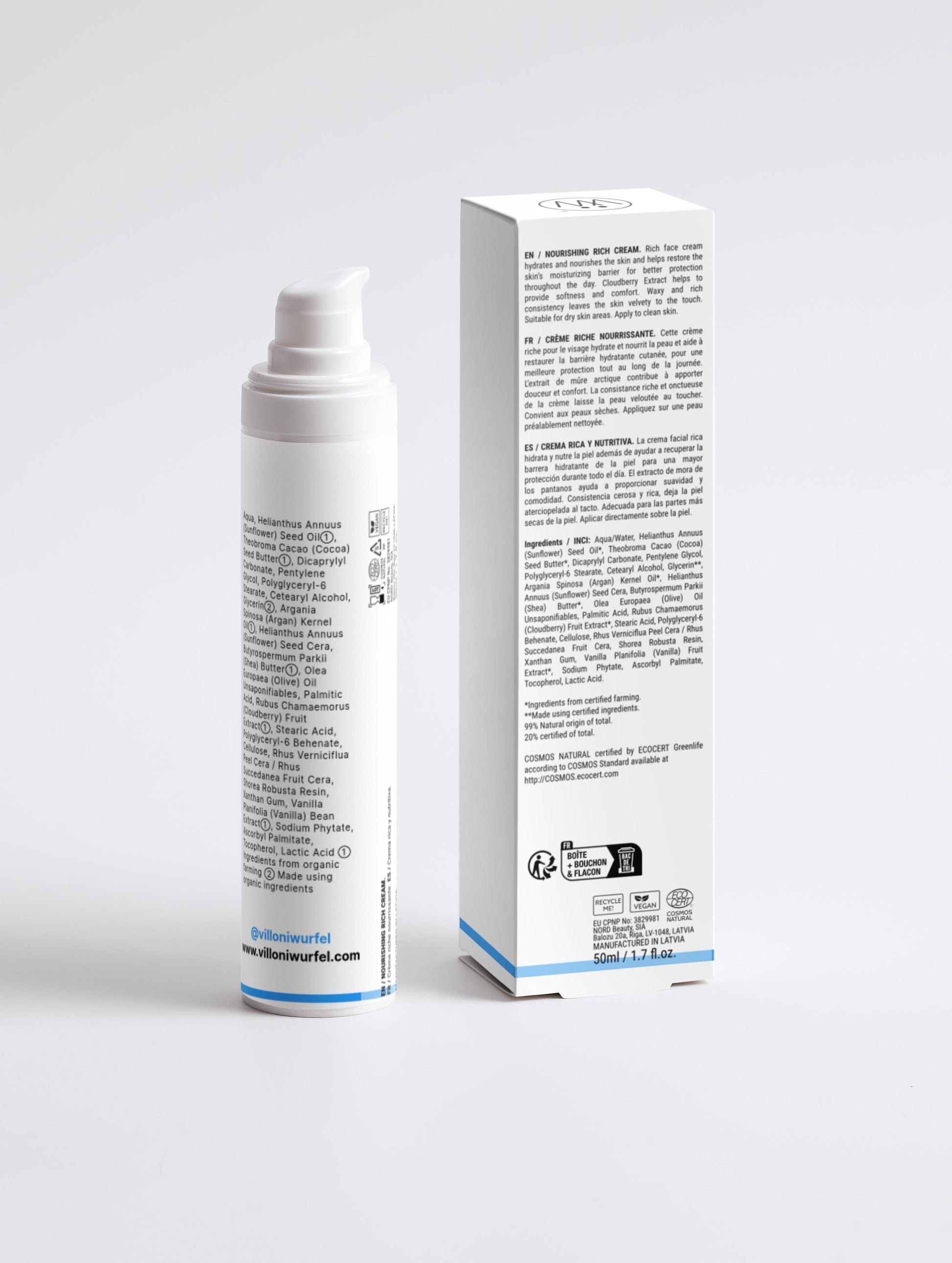 Nourishing Cream by Villoni Wurfel