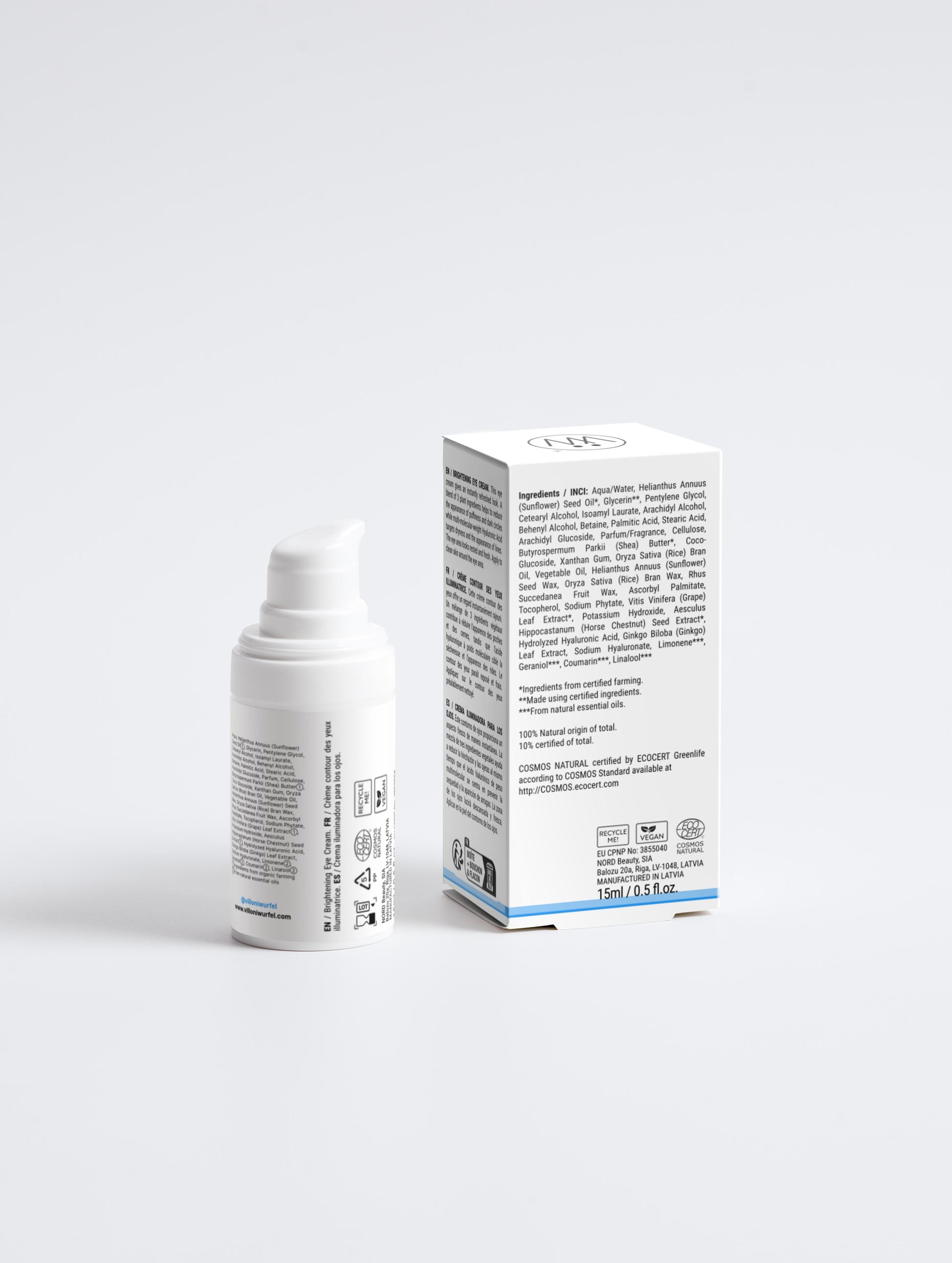 Villoni Wurfel brighening eye cream 