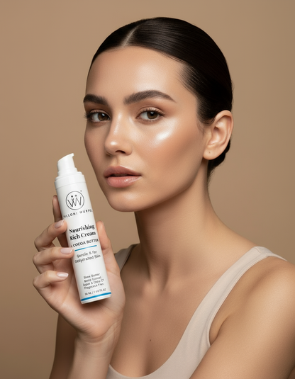 Villoni Wurfel Nourishing Rich Cream Bottle with cocoa butter 