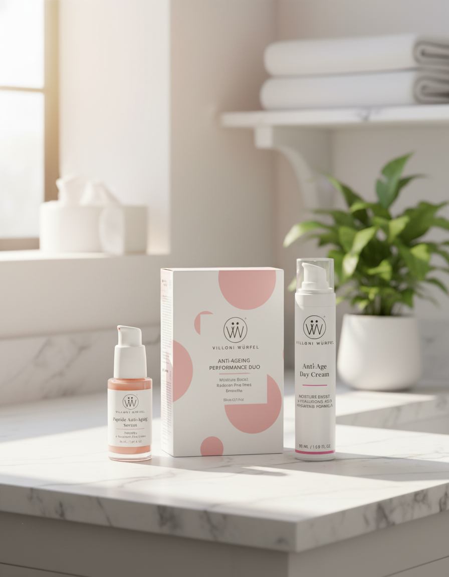 Anti-Ageing Performance Duo box with bottles
