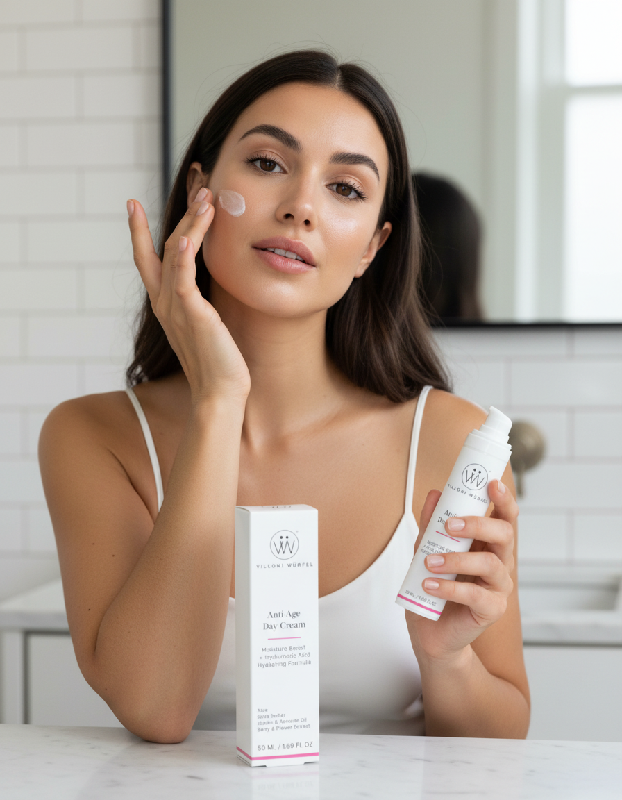 Anti-Age Day Cream, Hyaluronic Acid