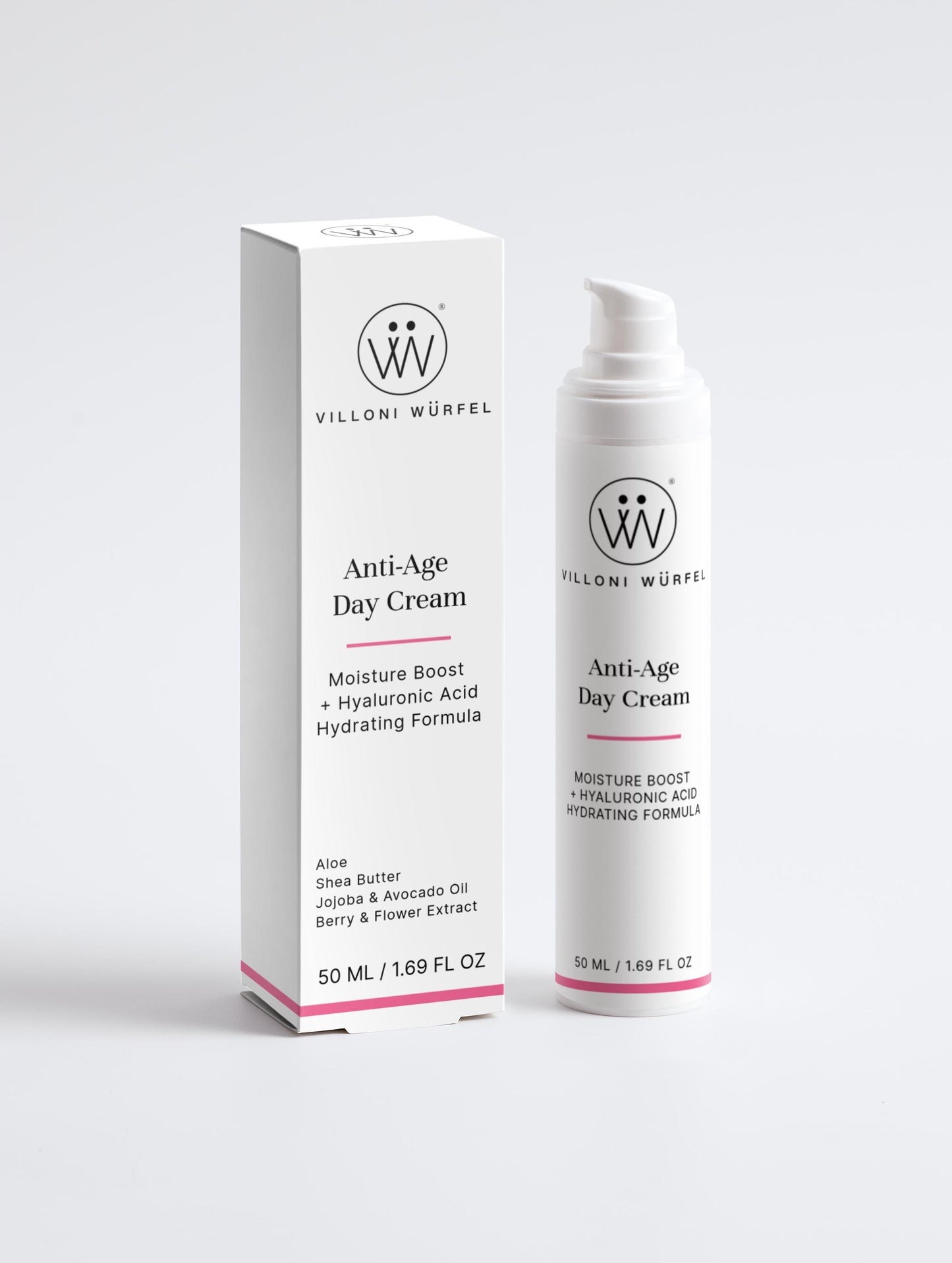 Anti-Age Day Cream, Hyaluronic Acid