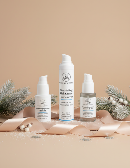 Holiday Collection with Beige Ribbons