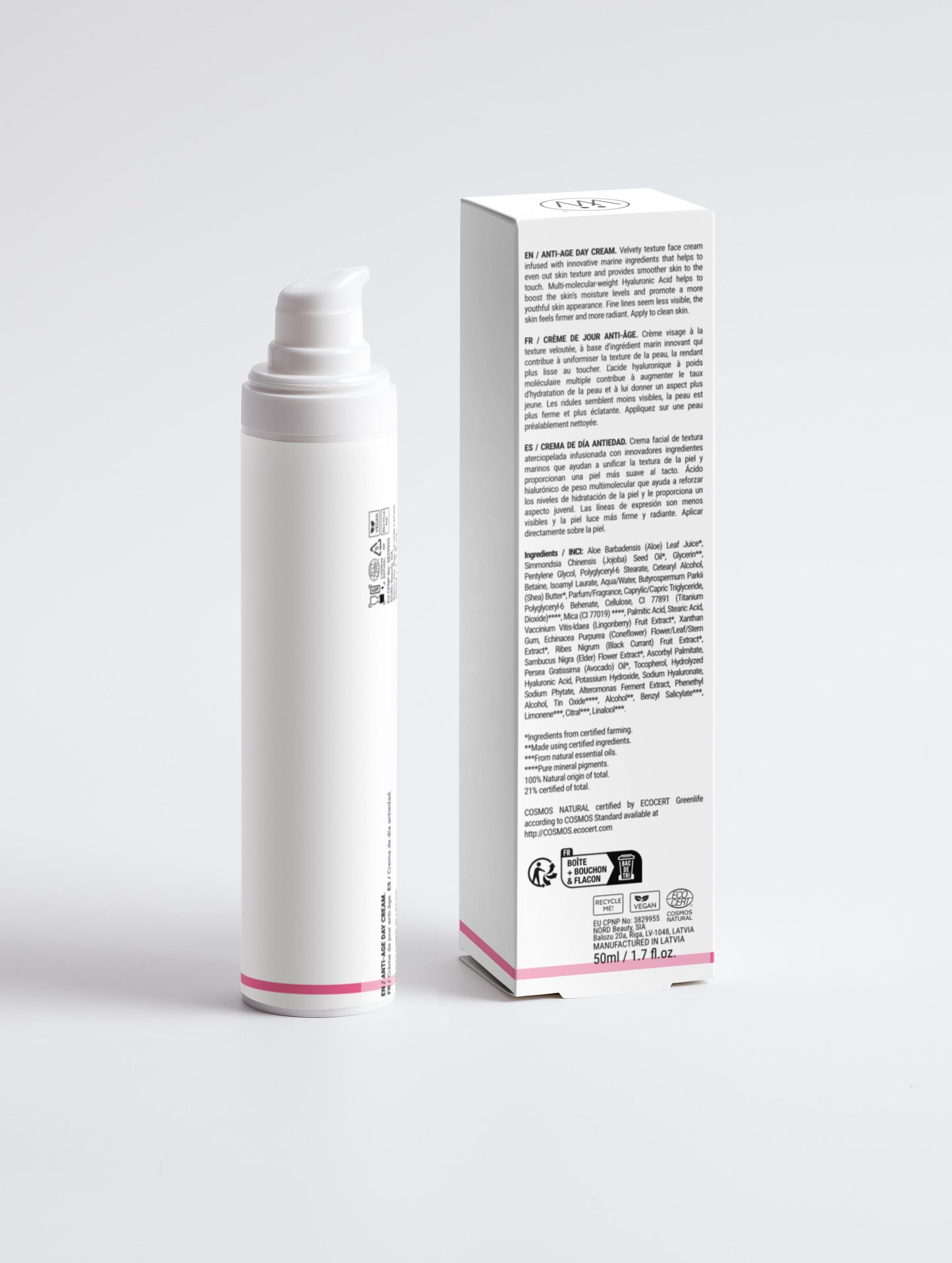 Anti-Age Day Cream, Hyaluronic Acid