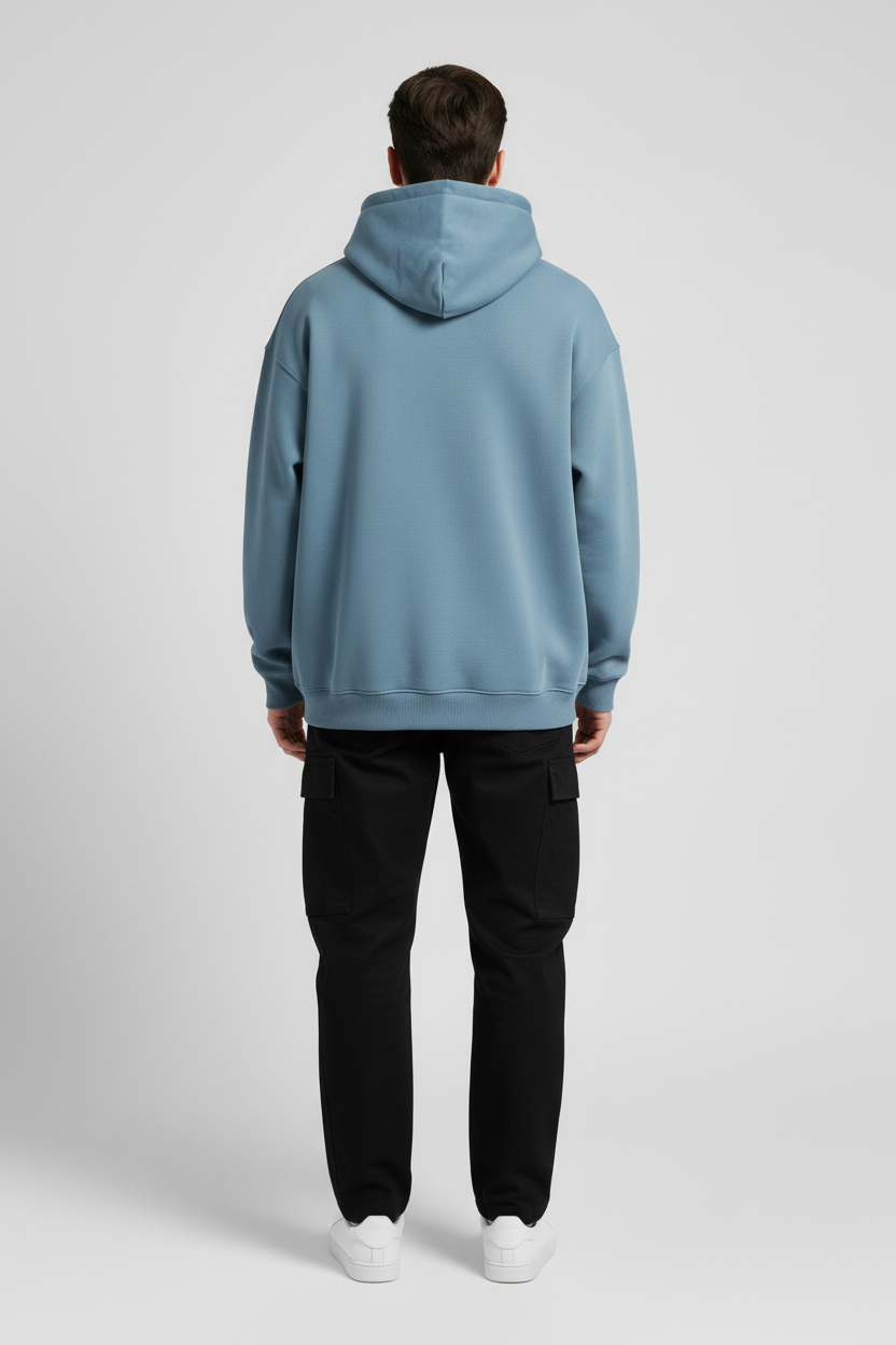 Men's Oversized Fleeced Hoodie